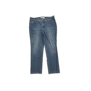 Chico's Ultimate Fit Slim Leg Women's size 10P Chico's size 1.5P Blue Denim Jean
